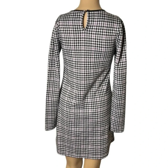 MID dress, women XS. Houndstooth, checkered,fitted, office,career,event,classy - Picture 6 of 12